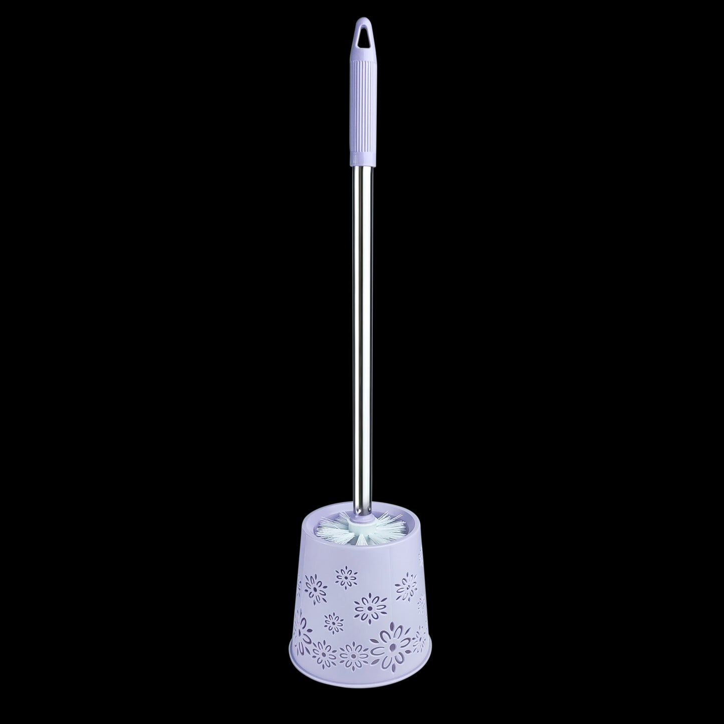 household bathroom thickened plastic toilet brush set