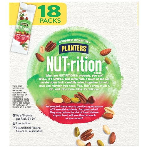 PLANTERS NUT-RITION Heart Healthy Nut Mix 1.5oz (18 Count)