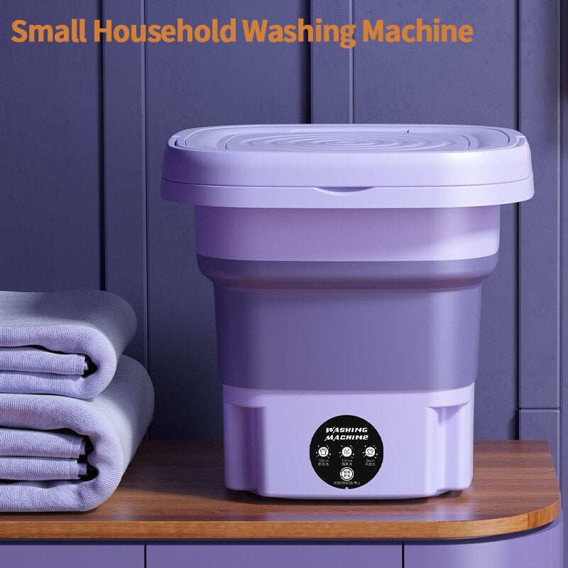 Home Small Folding Washing Machine Student Dormitory