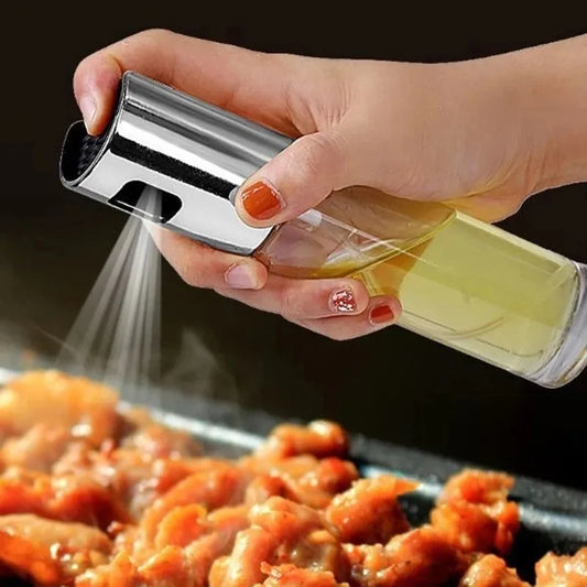 Kitchen Push Type Spray Olive Oil Sprayer in Healthy Food