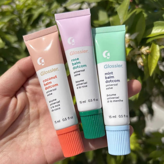 Glossier Rose Mint Berry Mango Cherry Makeup