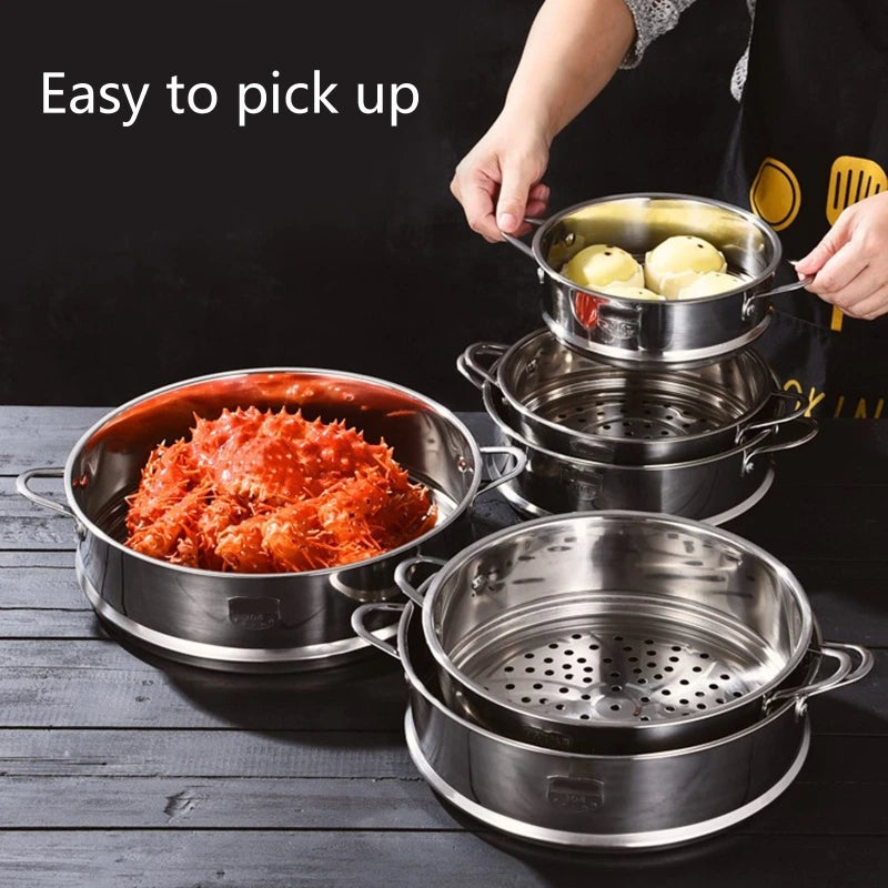 Food Steamer Stainless Steel Steaming Rack