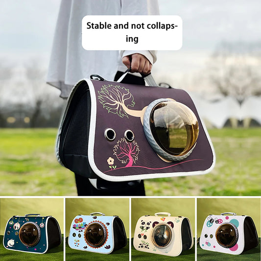 Outdoor Travel Backpack Cat Totebag