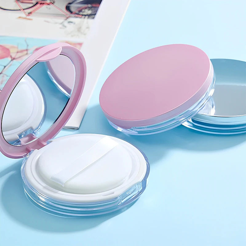 Puff Cosmetic Portable Powder Jar Makeup