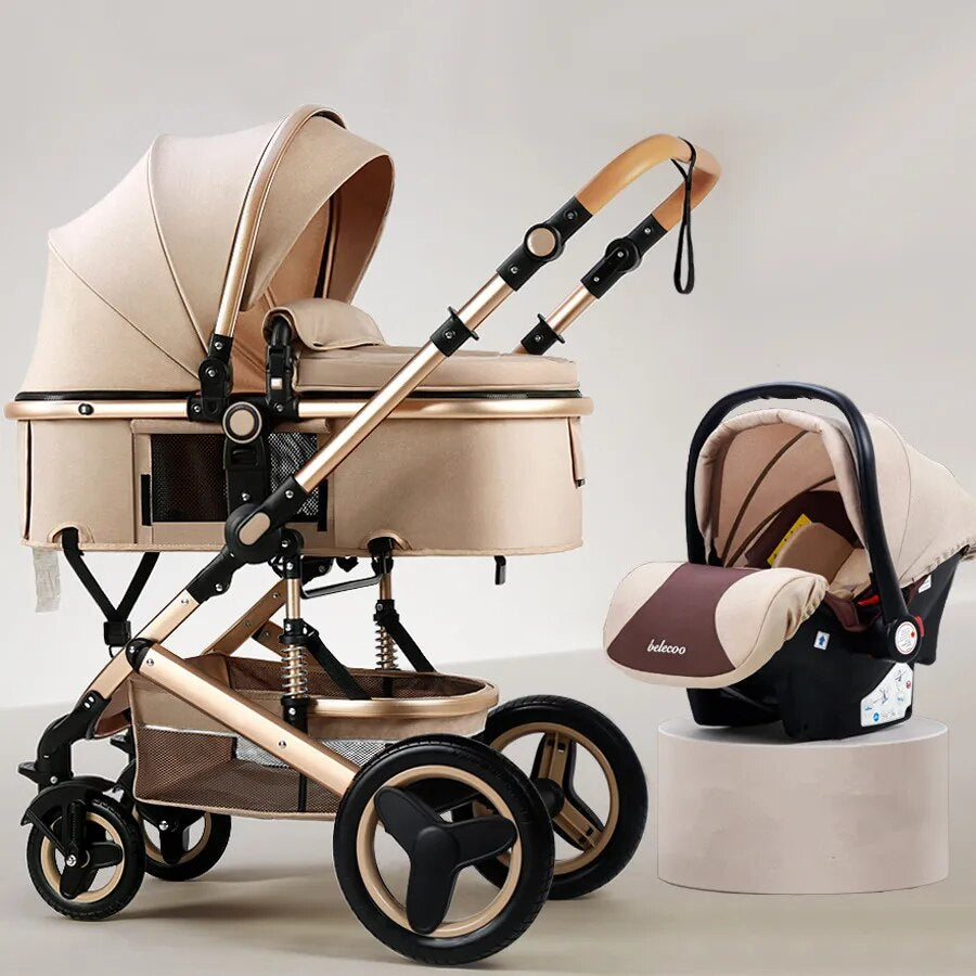 Newborn Baby Car Seat Trolley