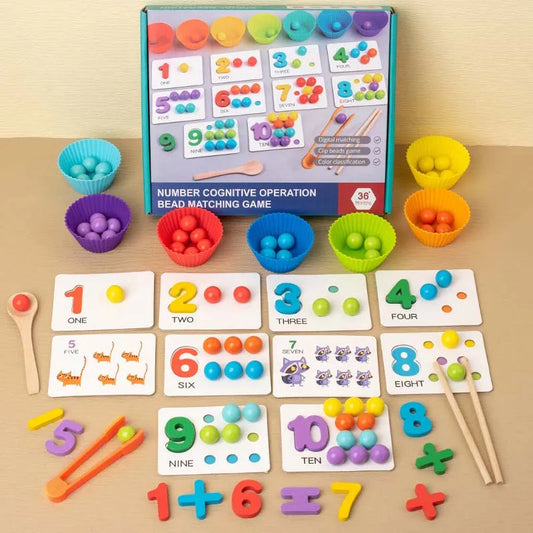 Montessori Mathematics Props Baby Digital Puzzle