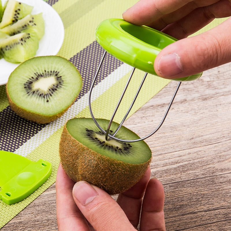 Kiwi Cutter Kitchen Detachable Creative Fruit Peeler Gedgets