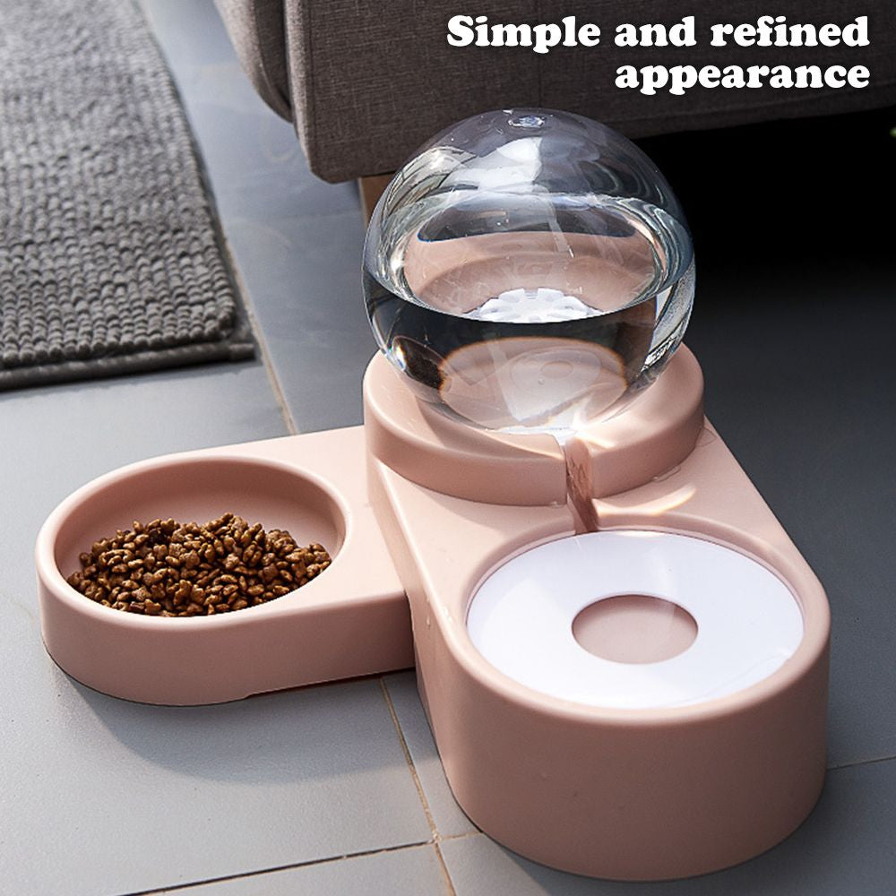 New Bubble Pet Bowls  Automatic Fountain Food Feeder