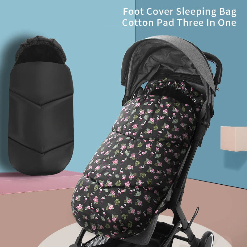 Windproof quilt warm multi-functional baby stroller