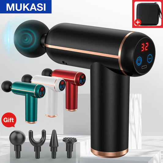 Portable Percussion Pistol Massager For Body