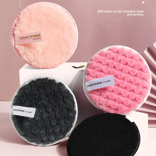 Washable Face Washing Sponge Pads Make Up Removal Sponge Cotton