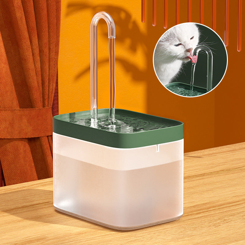 Automatic Cat Water Fountain Filter in USB Electric Mute