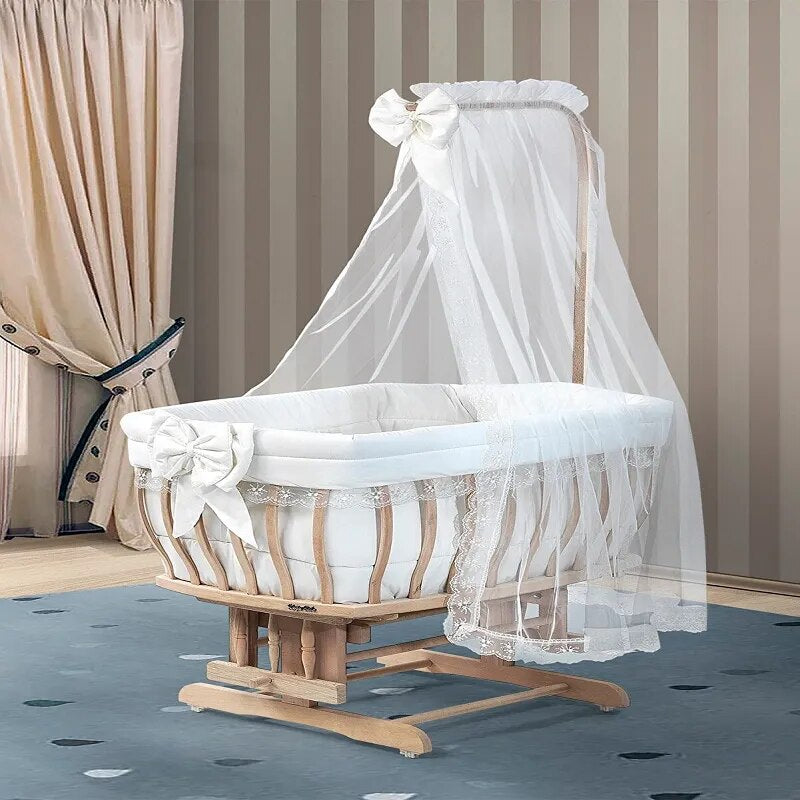 Baby Crib Kid Bed Duvet Pillow Mosquito Net