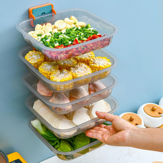 Multi-layer Easy To Store Food Vegetable Preparation Kitchen Accessories