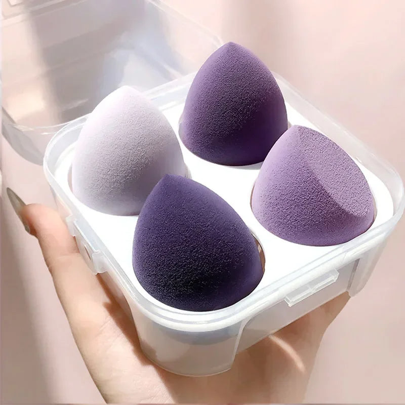 4PCS Makeup Sponge Powder Puff - Dry and Wet Combine