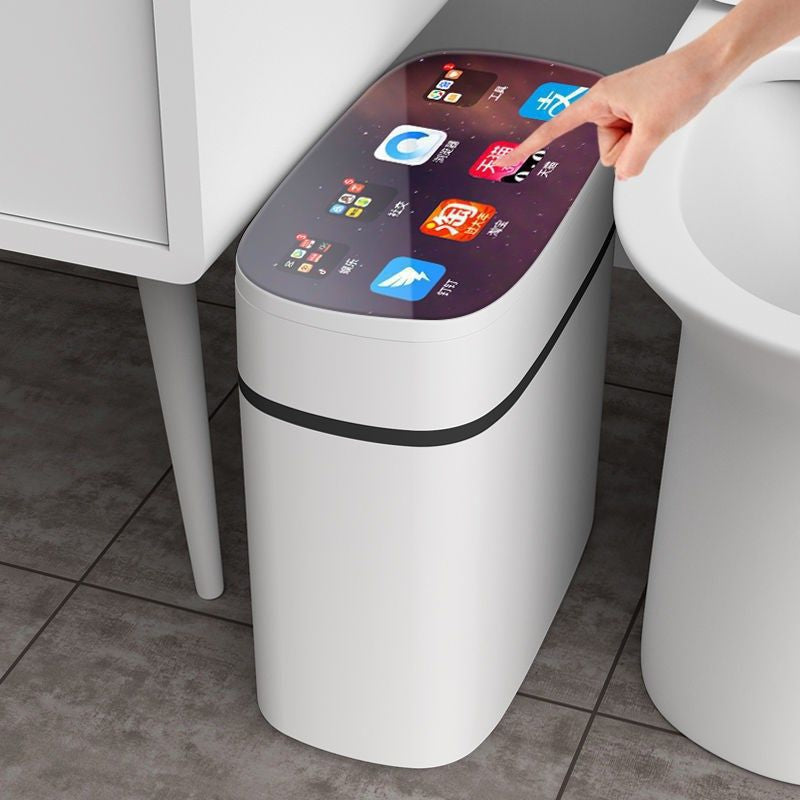 Intelligent induction trash can automatic household