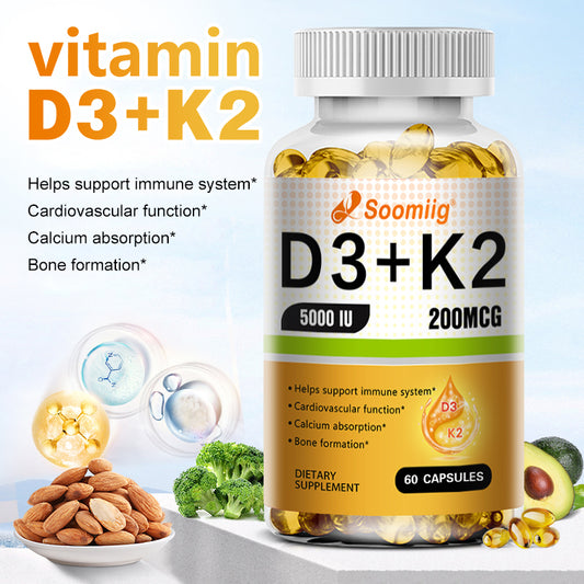 Vitamin D3 + K2 - Helps Healthy Support Immune System