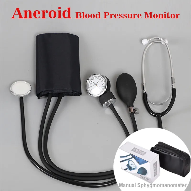 Manual Blood Pressure Monitor BP Upper Arm Sphygmomanometer