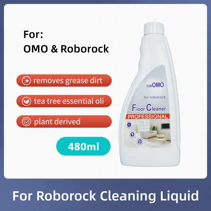 Xiaomi and OMO Joint Floor Cleaning Liquid Solution