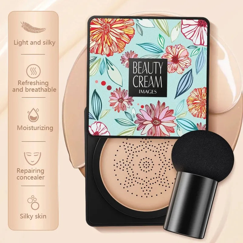 BB Glow Cushion Compact Cosmetics Makeup Base Whitening Foundation Cream