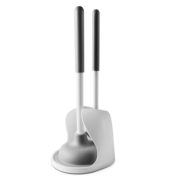 Luxury Bathroom Cleaner Toilet plunger and bowl brush holder