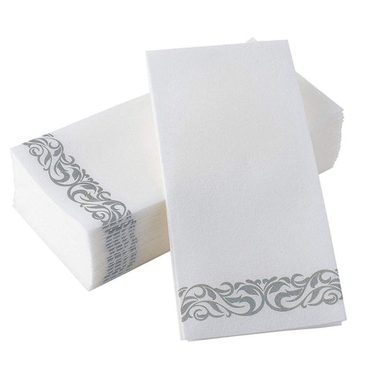 Disposable Linen-Feel FashnPoint 1-Ply Guest Towels