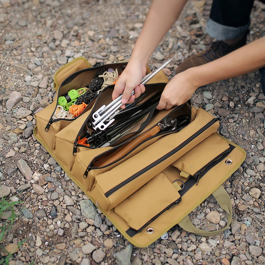 Outdoor multifunctional hardware storage Hanging bag