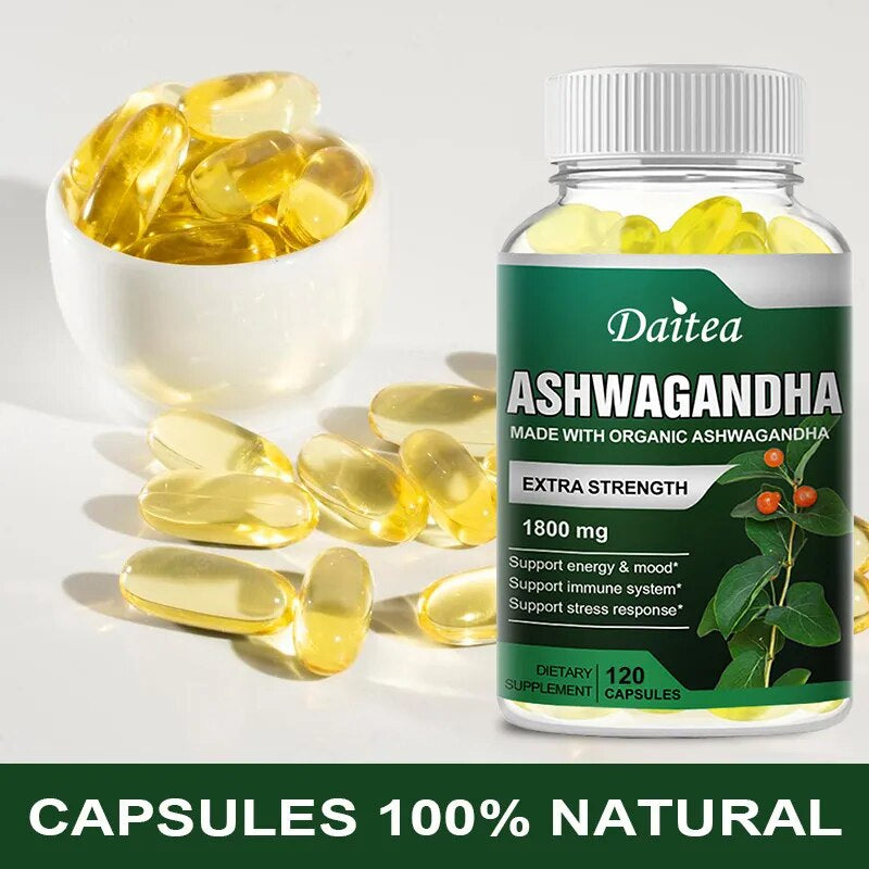 Ashwagandha Extract - Support Boosts Immunity & Enhances Brain Function