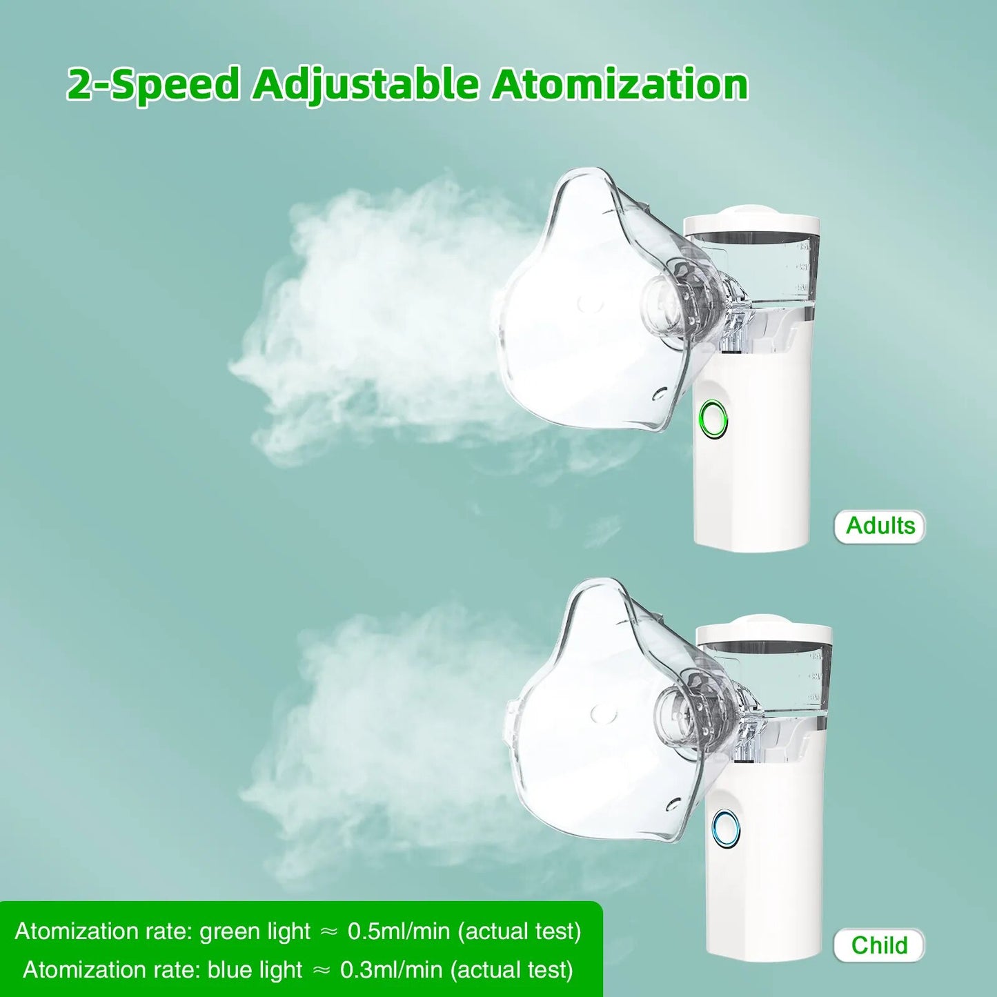 New rechargeable Portable atomizer steaming device