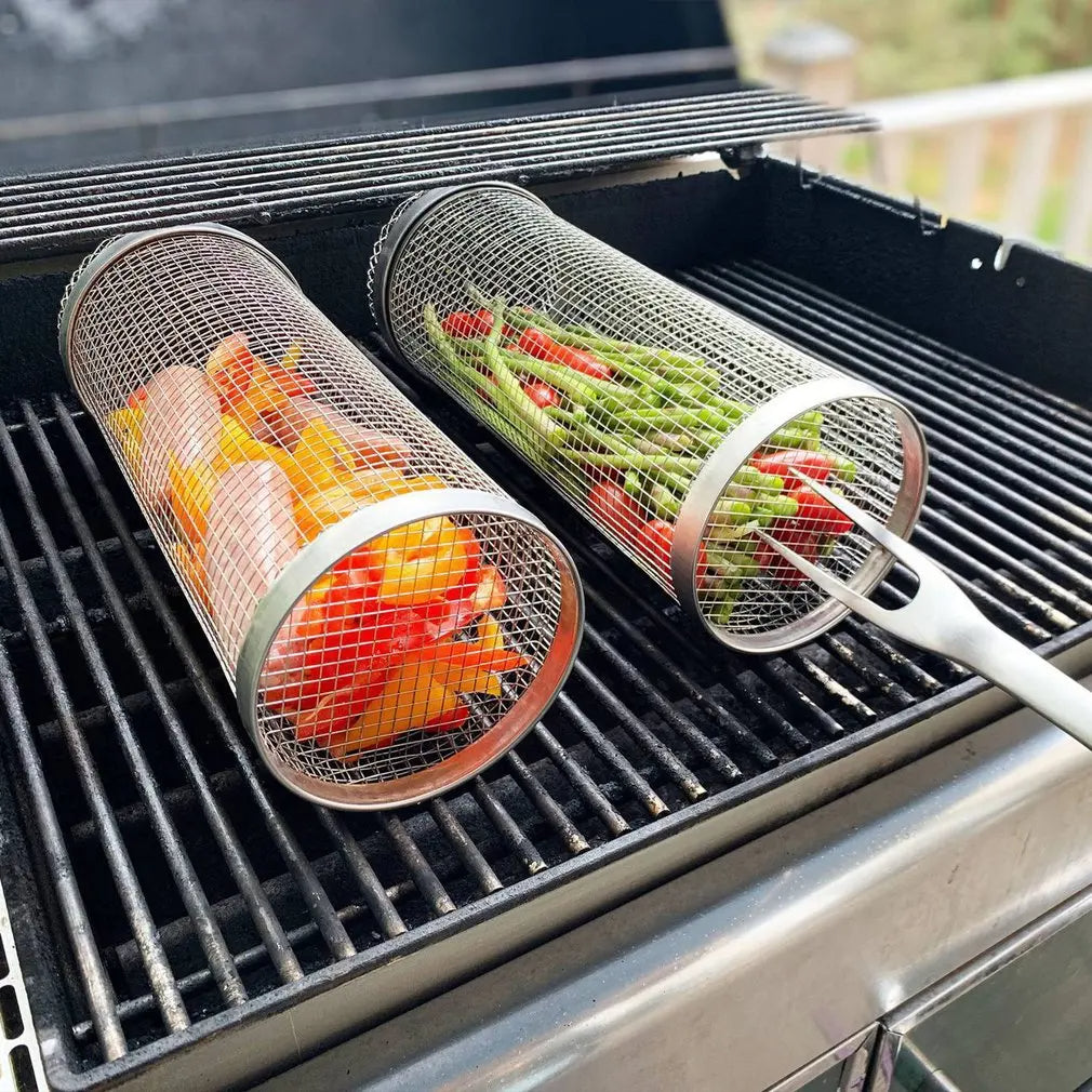 Hot Barbecue Grill Grate Cages