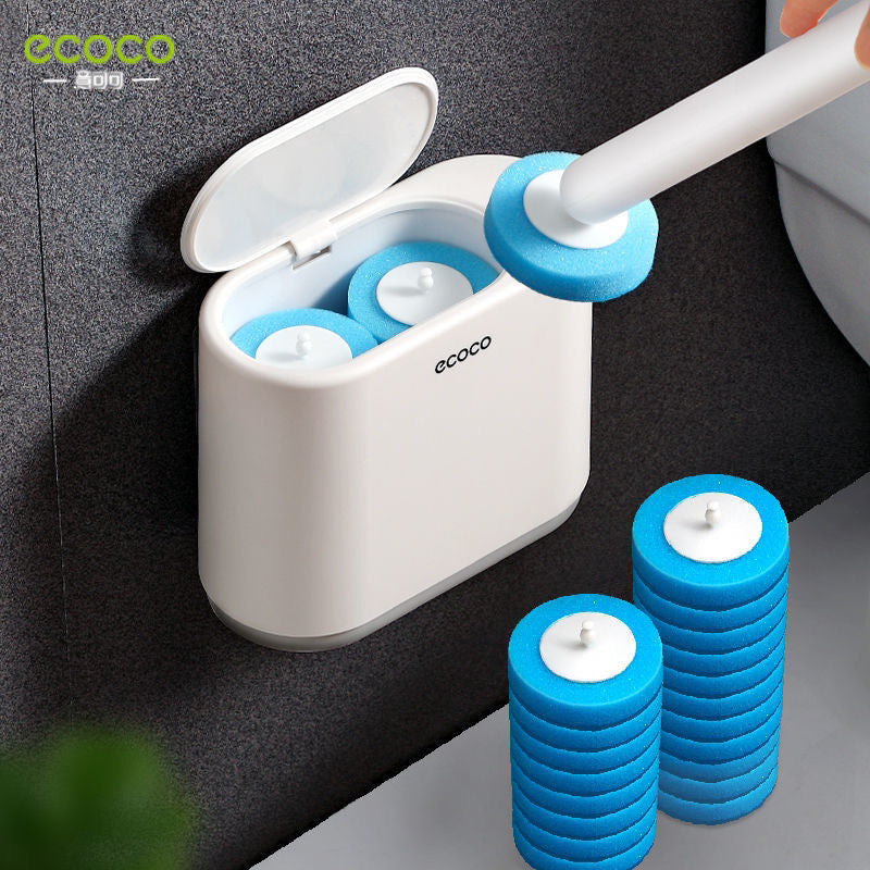 ECOCO Disposable Toilet Brush Household Cleaner