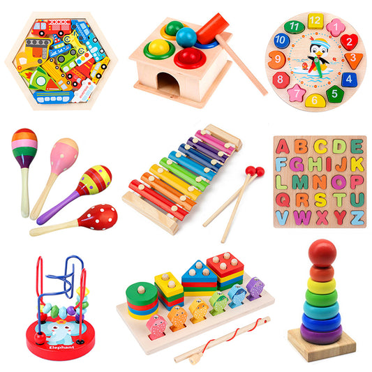 Educational Child Games Accessories & Baby Montessori Puzzle