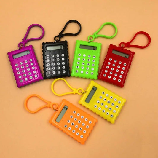 Cookie Shape Mini 8 Digits Electronic Calculator