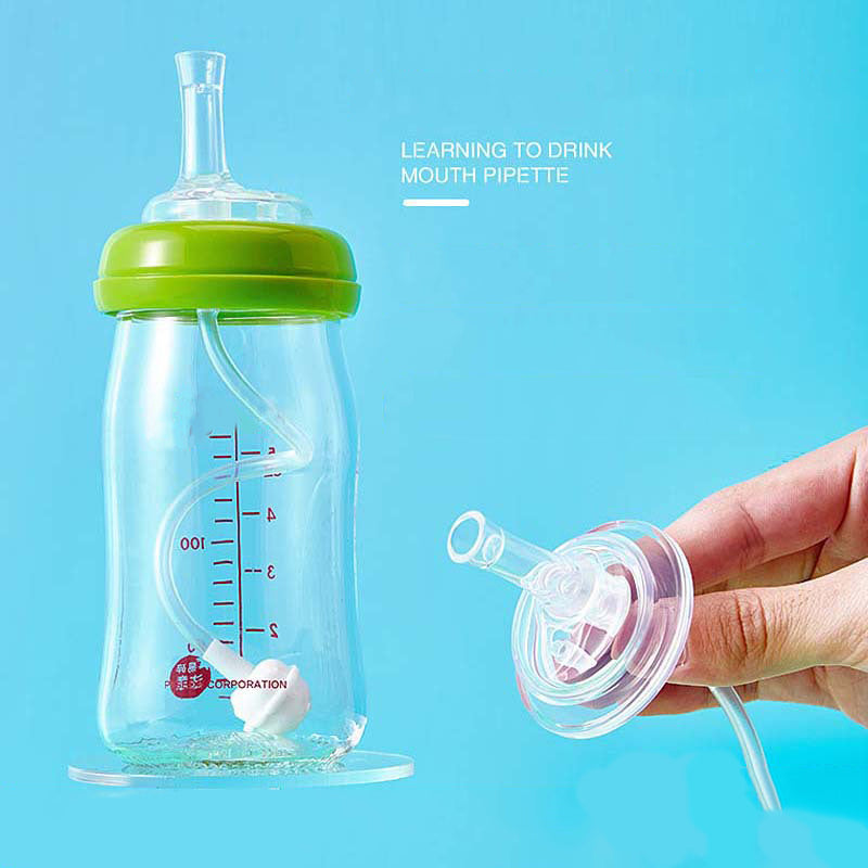 Wide Neck Baby Feeding Bottle Drinking Cup