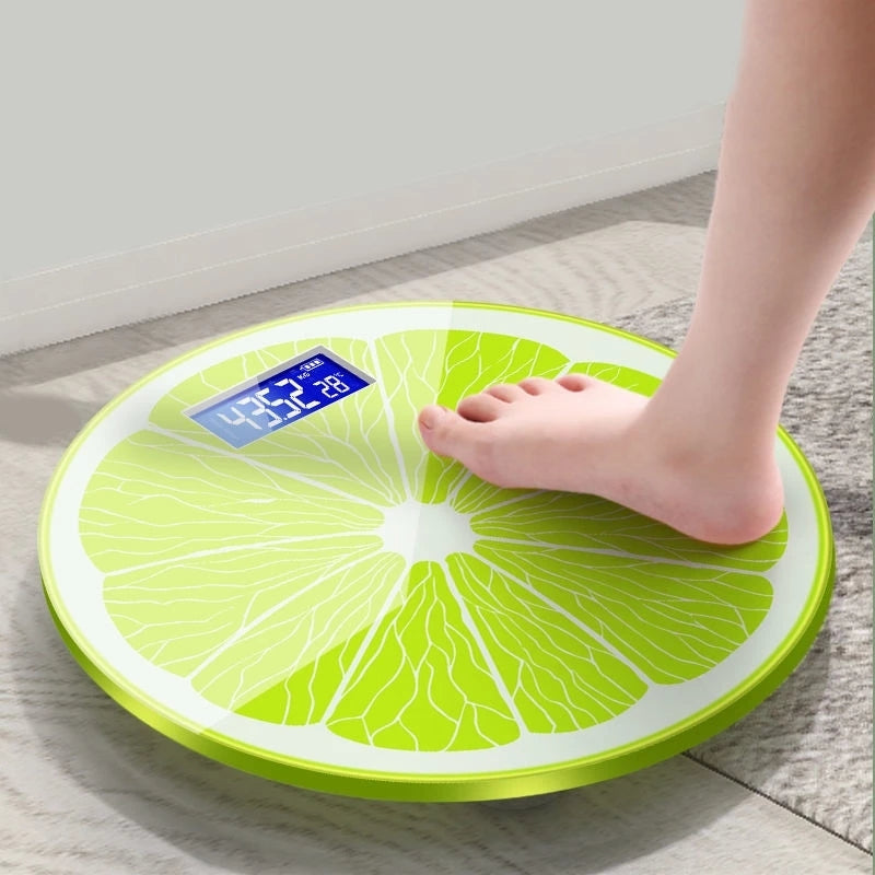 Cartoon Lemon Pattern Weight Scale For personal Health