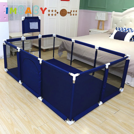 IMBABY Newborn Baby Playpen Safety Indoor Playground