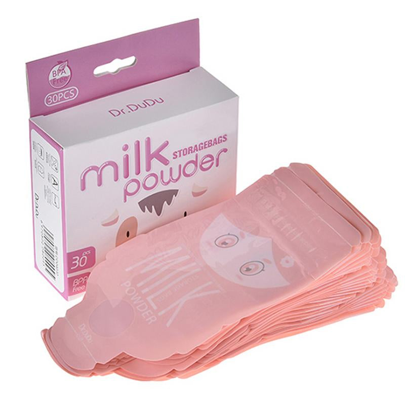 30Pcs/Box Baby Food Storage Bags Milk Powder