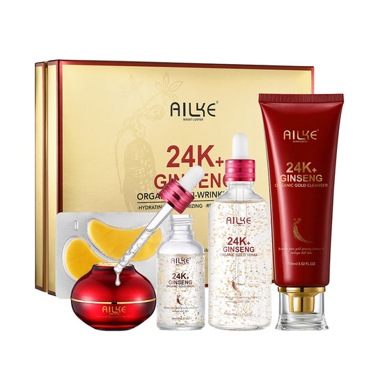 organic golden ginseng skin care set