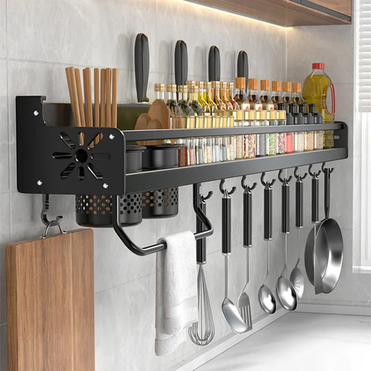 Shelf Wall-mounted Spice Storage Rack