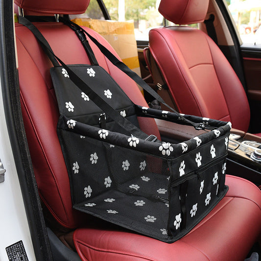 Dog Pet Car Carrier Seat Portable Mesh Breathable Basket