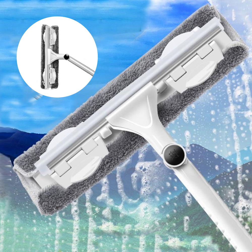 Telescopic Rod Glass Washing Cleaning Mop