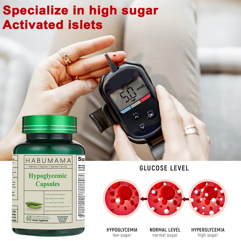 Reducing Blood Sugar Organic Bitter Melon Extract Capsule