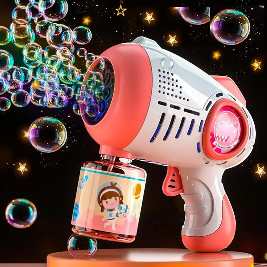 Soap Water Bubbles Maker Gun for Children Kid Outdoor Toys