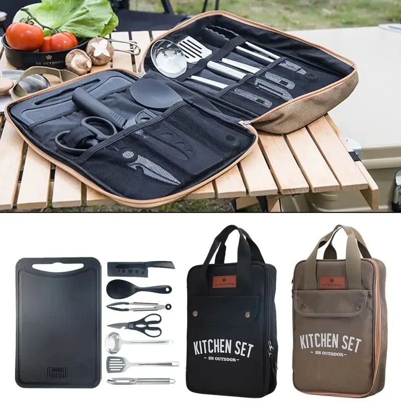 Portable Outdoor Camping Kitchen Cookware Set