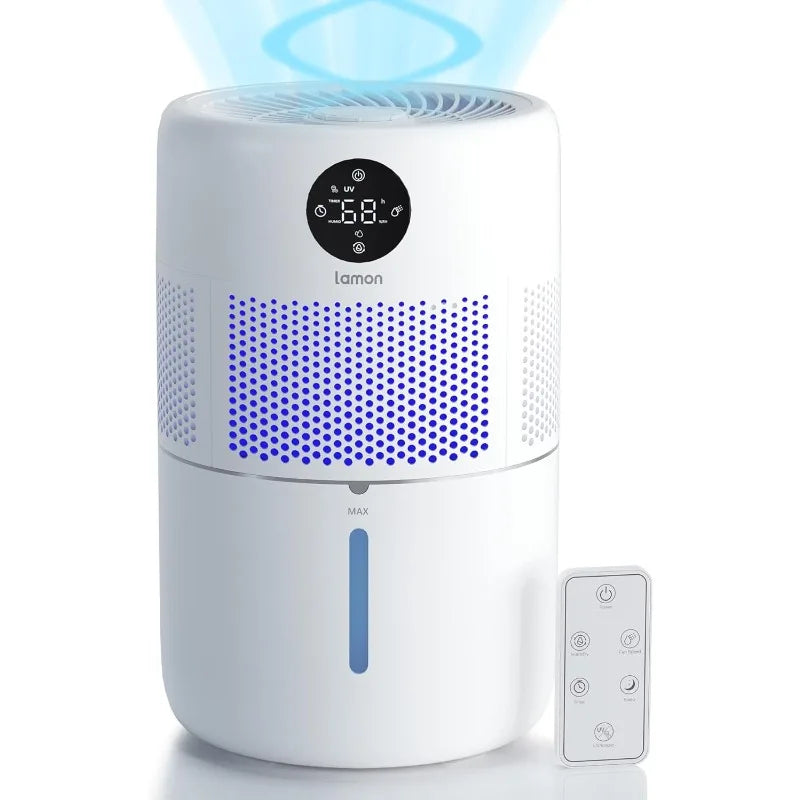 400ml/H Cool Evaporative Humidifier for Home with Anion & Filter