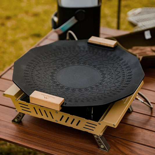 Portable Outdoor BBQ Grill Plate