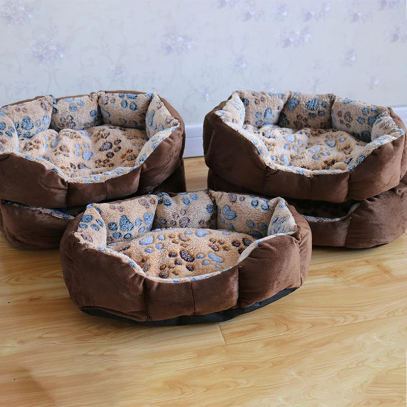 Soft Plush Pet Dog Bed