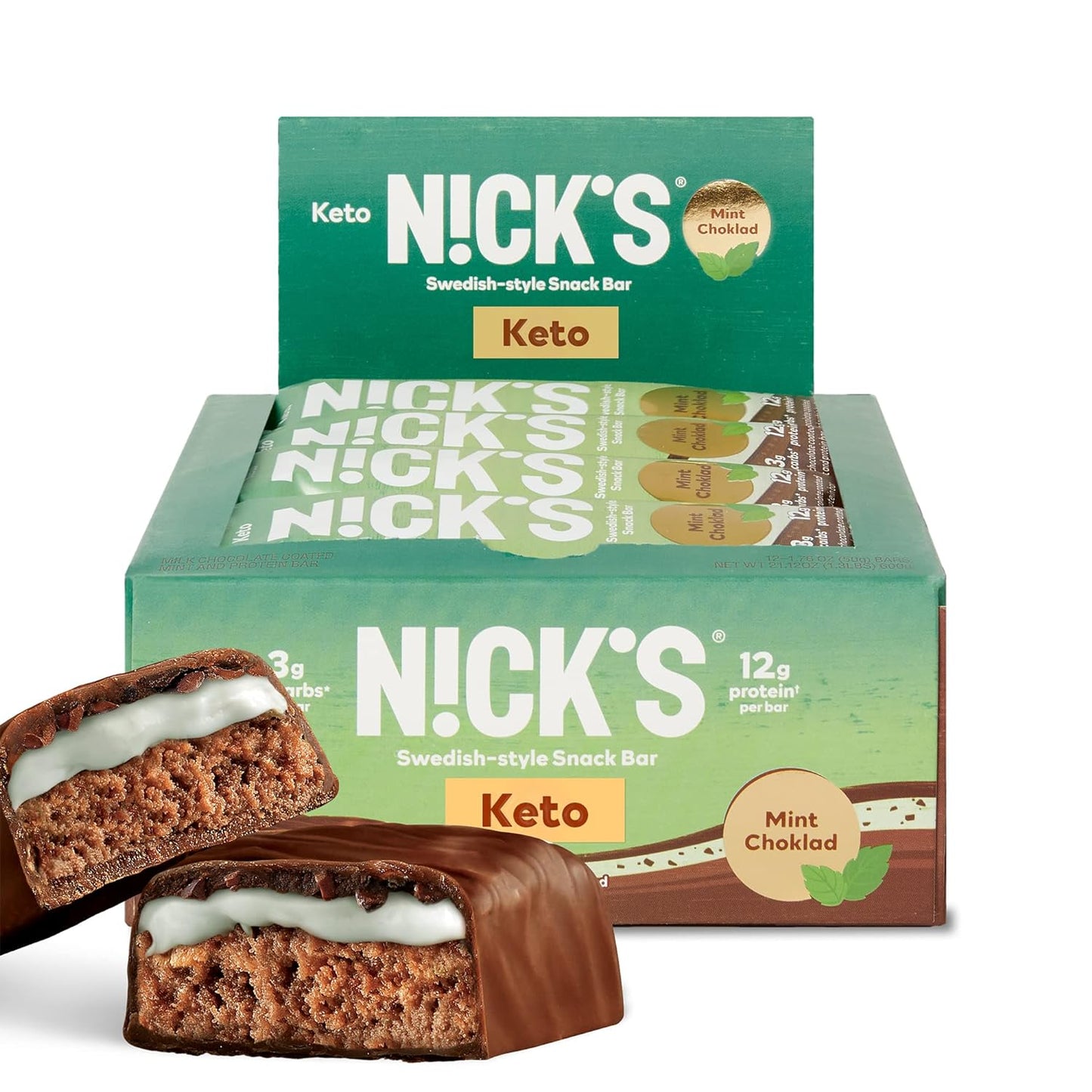 NICKS Protein Bar Mint Chocolate