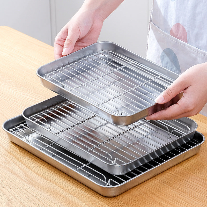 Nonstick Baking Pan Food Storage Tray