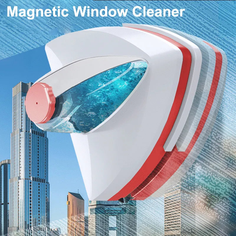 Double-Sided Magnetic Window Effortless Glass Cleaning Tool